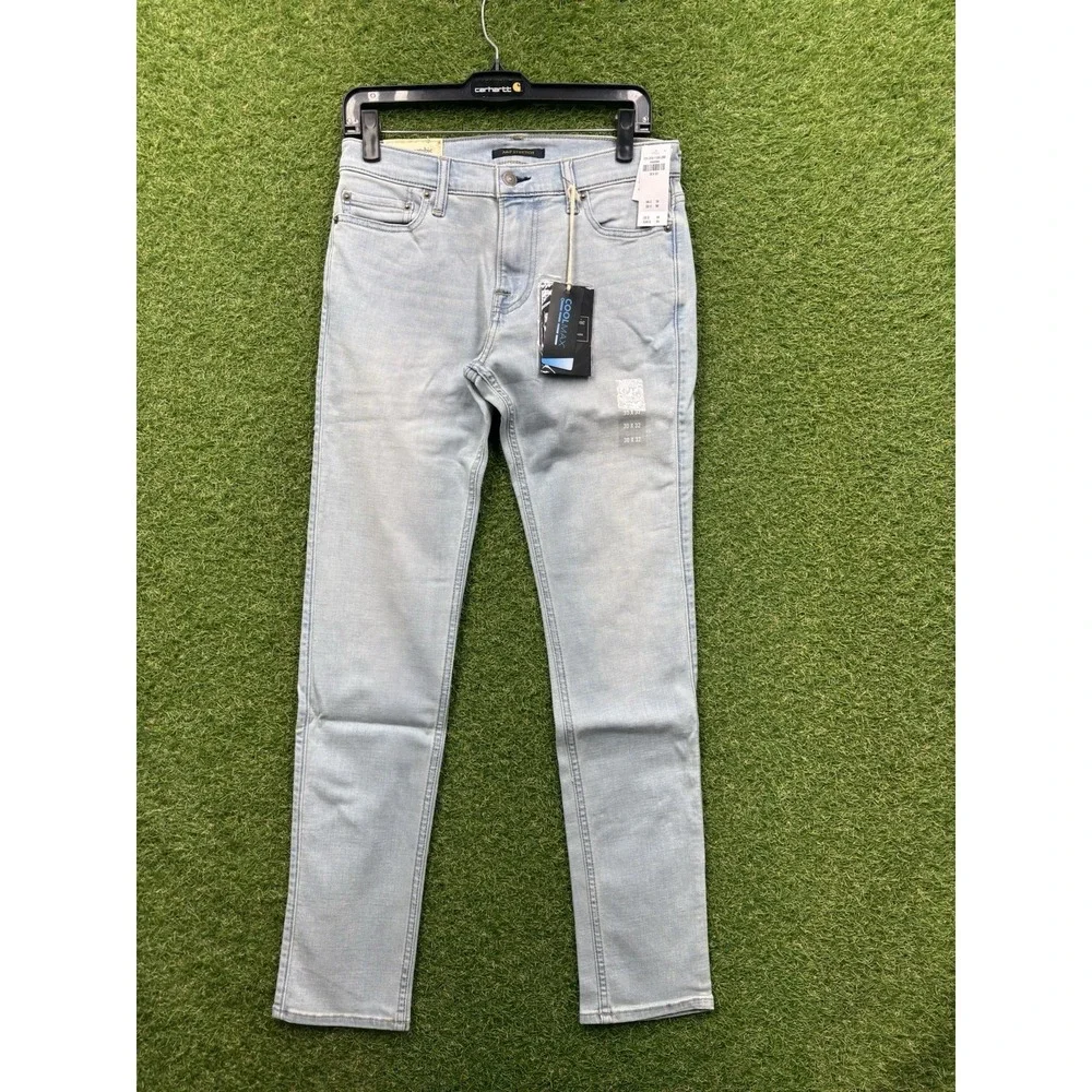 ABERCROMBIE & FITCH Jeans Mens 30x32 Super Skinny Cool Max Stretch Denim New